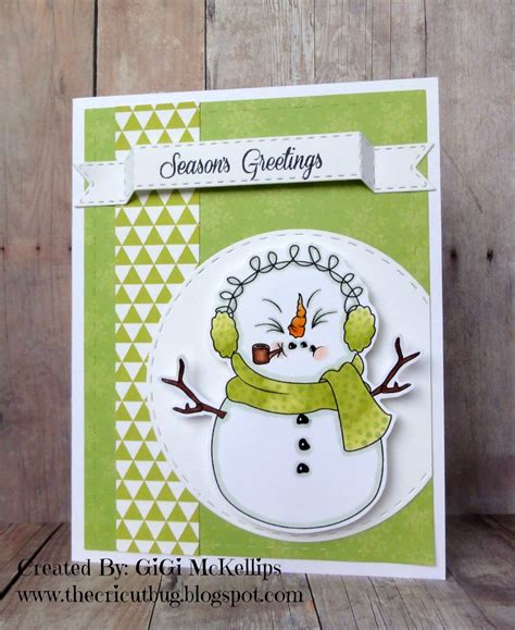 The Cricut Bug: Snowman Cards!