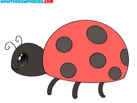 How to Draw a Ladybug - Easy Drawing Tutorial For Kids