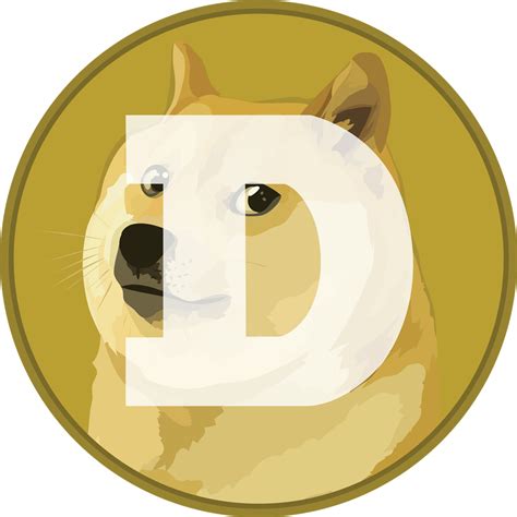 DogeCoin dog logo - download.