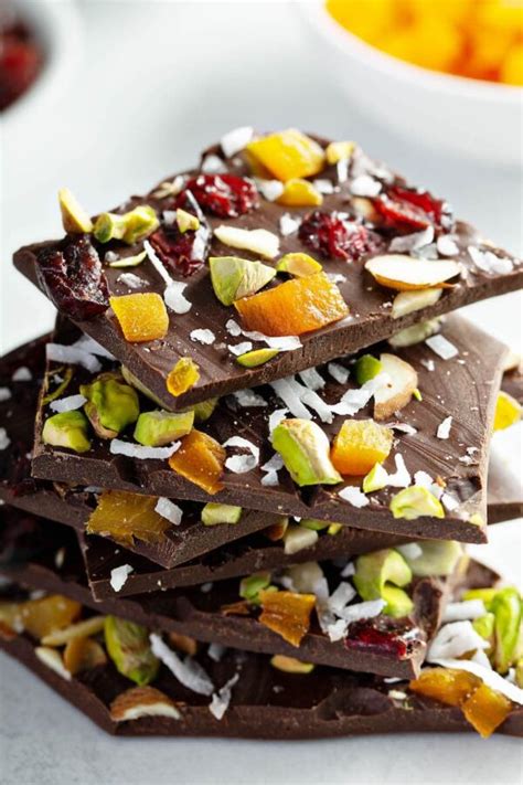 Healthy Dark Chocolate Bark Recipe | The Novice Chef