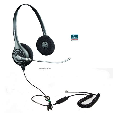 PLANTRONICS HW261-CIS CISCO IP PHONE 7940 7960 7970 WIDEBAND HEADSET