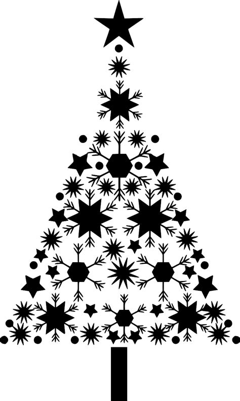 SVG > jesus snowflakes christmas tree - Free SVG Image & Icon. | SVG Silh