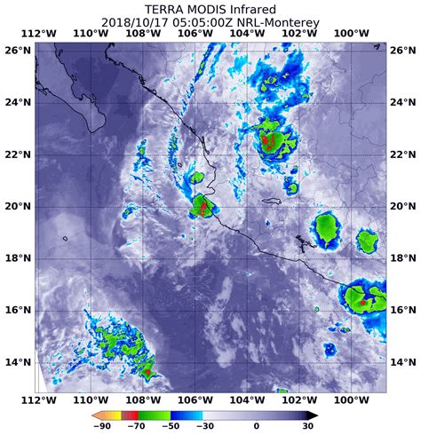 NASA catches the scattered remains of former Tropical Storm Tara