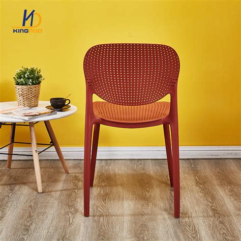 Garden Plastic Chair Outdoor Armless Plastic Stacking Chair C-615 - Tianjin Kingnod Furniture Co ...