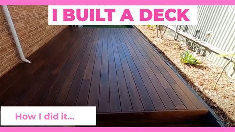 How to Build a Deck. My DIY deck build with instructions! - YouTube