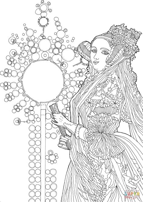 Ada Lovelace coloring page | Free Printable Coloring Pages Free Artwork ...