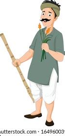 Indian Farmer Cartoon Photos and Images & Pictures | Shutterstock