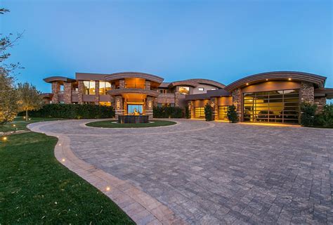 $17.5 Million 14,000 Square Foot Contemporary Mansion In Las Vegas, NV ...