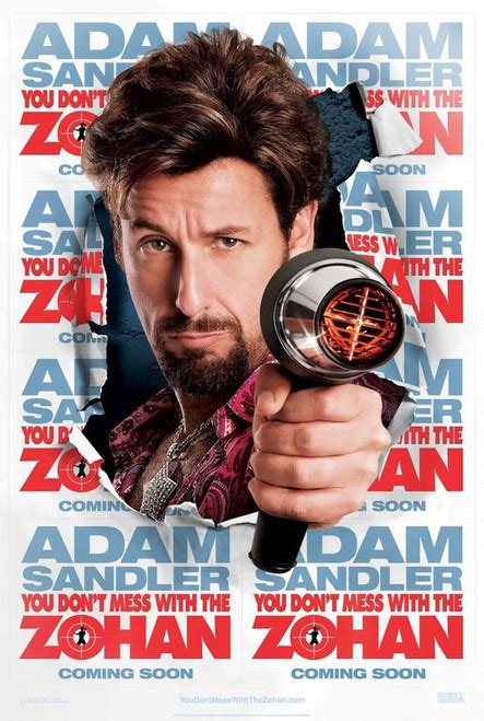 You Don'T Mess With The Zohan Original Movie Poster - Double Sided ...