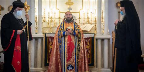 The new Syriac Orthodox Archbishop of Homs presided over the Thanksgiving Qurobo | Orthodox ...