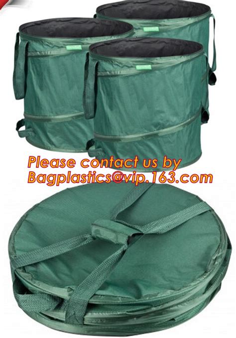 Leaf Collector Bag, Garden Waste Bags, Recycle Garden Waste Woven Bag, pop-up bags, grow bags ...