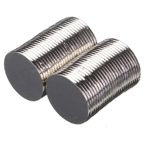 50Pcs 15x1mm Disc Rare Earth Neodymium Magnets Super Strong Powerful ...