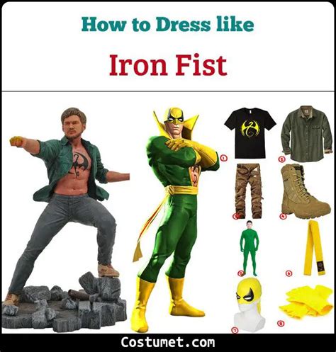 Iron Fist Costume for Halloween