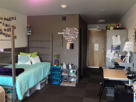 My Freshman Dorm Room :) #UW #Dorm #College | Dorm room, Dorm planning, Bedroom layouts