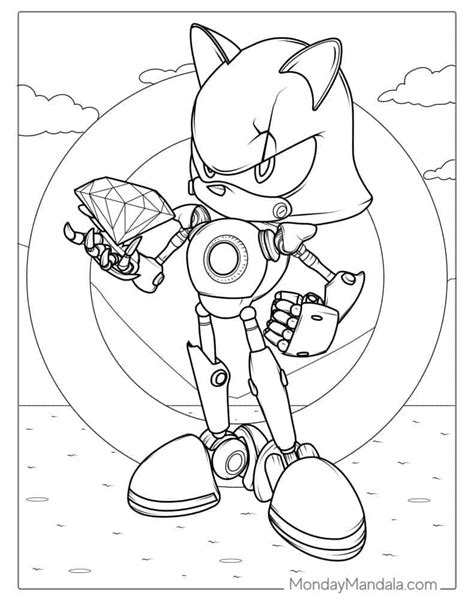 occupato truffatore Relativamente metal sonic coloring pages depositare Visualizza Internet bagliore