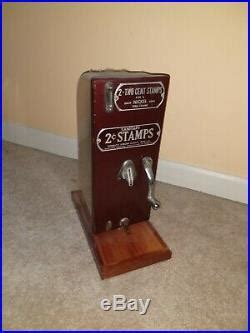 Antique Vintage Post Office Stamp Vending Machine 2cent works perfect rare