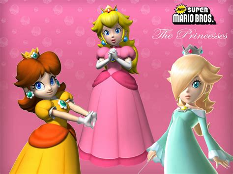 Peach, Daisy, and Rosalina - the 3 princesses from mario Photo ...