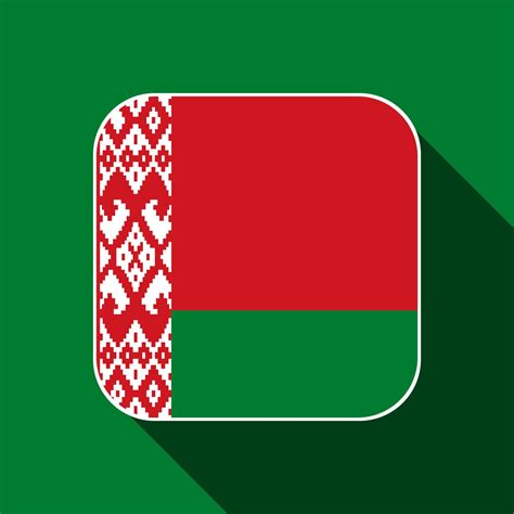 Belarus flag, official colors. Vector illustration. 11223380 Vector Art at Vecteezy