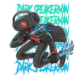 "SKIBIDI TOILET DARK SPEAKERMAN" Sticker for Sale by DrawForFunYt | Redbubble