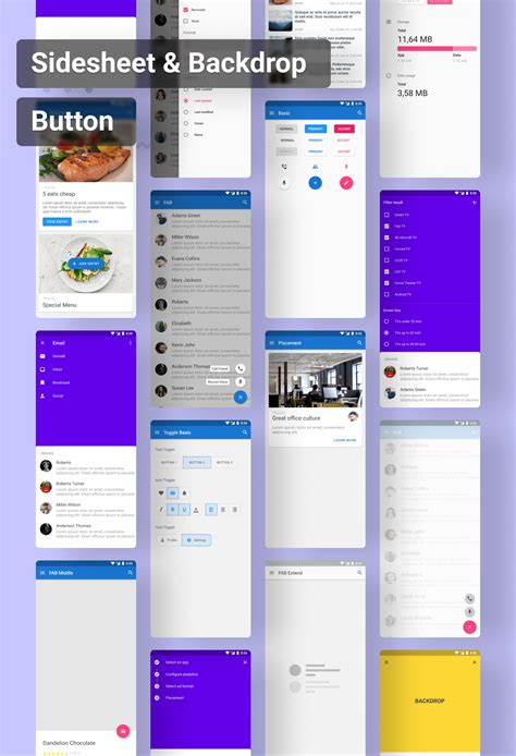 Flutter Material Design UI 2.4 – MaterialX Flutter – Buy Apps, Themes, UI, Templates, Plugins ...