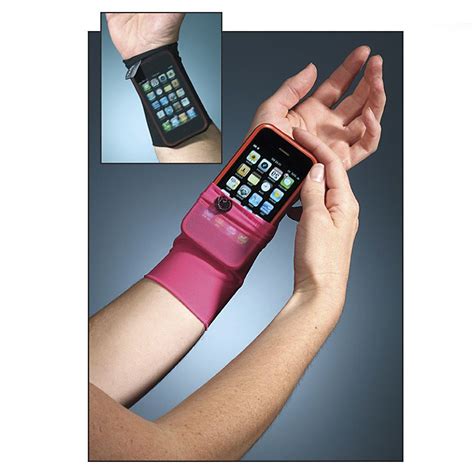 Wrist iPhone Holder -- All iStuff | Household gadgets, Iphone holder, Cell phone holder