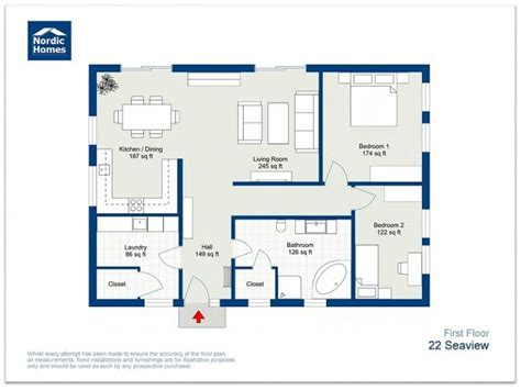 RoomSketcher Blog | 12 Professional Examples of Floor Plans With Dimensions