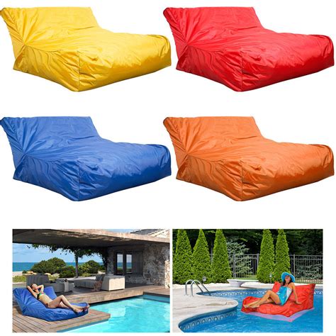 Swimming Pool Floating Bean Bag Indoor/Outdoor Waterproof Lounge/Chair/Sofa