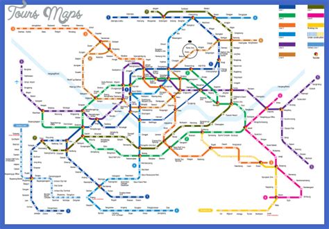 Seoul Subway Map - ToursMaps.com