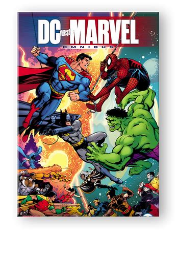 DC VS MARVEL Comic Poster | Chromaplate