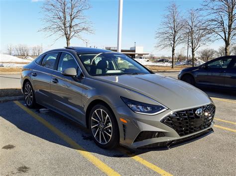 New 2020 Sonata in Hampton Grey : Hyundai