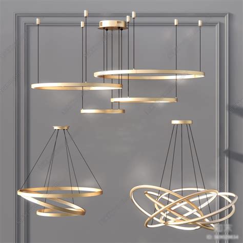 4571 Ceiling Lights Collection Sketchup Model By Cuong CoVua