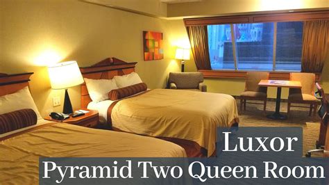 Luxor Las Vegas - Pyramid Two Queen Room - YouTube