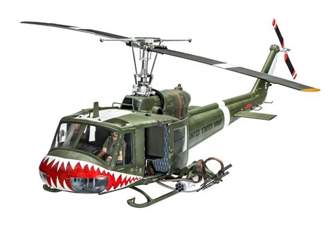 Bell UH-1 Huey 1.24 - Revell - US Airforce Helicopter Gunship Vietnam ...