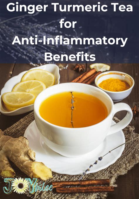 Ginger Turmeric Tea for Anti Inflammatory Benefits