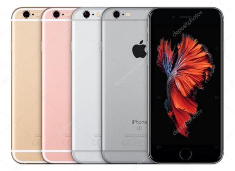 Apple iPhone 6s all colors Silver Space Gray Gold and Rose Gold – Stock Editorial Photo © alexey ...