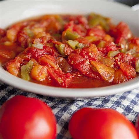 The Best Stewed Tomatoes Ever - Easy Homemade Recipe