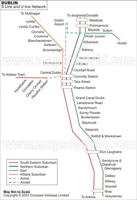 Dublin Metro Map | Metro map, Dublin, Map