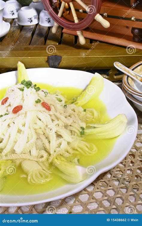 Pork intestine soup stock photo. Image of restaurant - 15438662