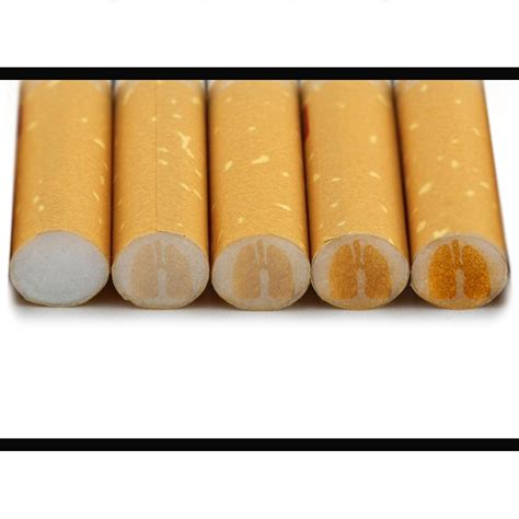 warning cigarette filter | designboom.com