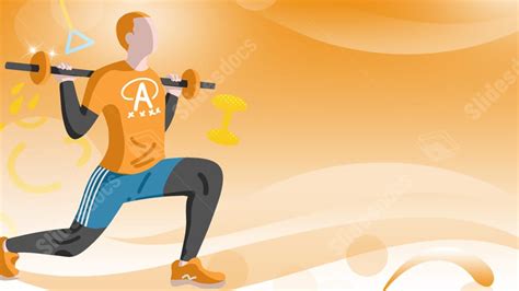 Health Sports Game Fitness Simple Powerpoint Background For Free ...