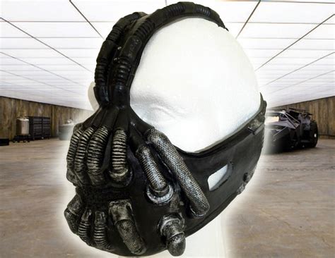 Bane Mask Tom Hardy Dark Knight Rises Fancy Dress Costume Cosplay Joker Gas DVD - Masks