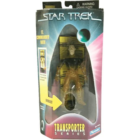 Star Trek Transporter Series Lt. Commander Data Figure