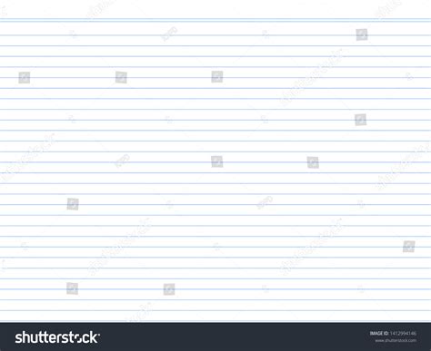 Blue Line Notebook Use Background Stock Illustration 1412994146 ...