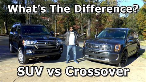 SUV vs Crossover - What's The Difference? - YouTube