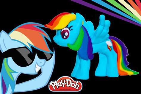 Rainbow Dash Play Doh My little Pony how to