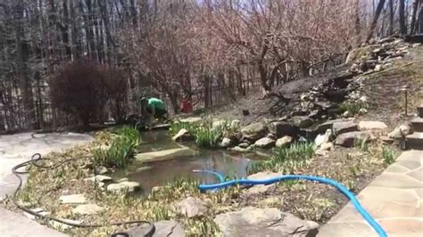 Backyard Pond Maintenance | Koi Pond Cleaning Service | Baltimore, Maryland (MD) | Pond cleaning ...