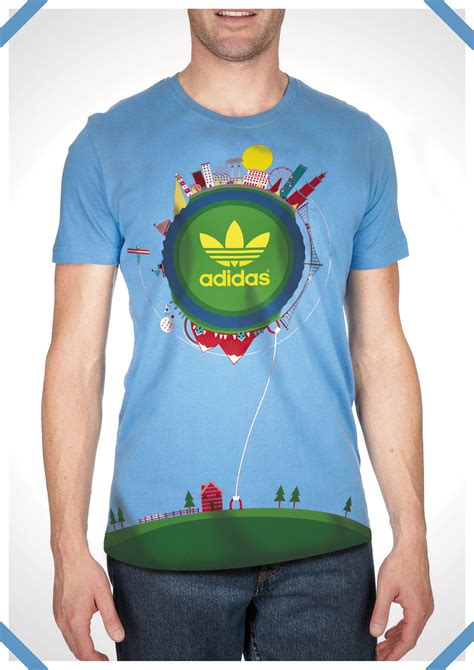 Adidas T-shirt design on Behance