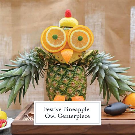 Pineapple Owl Fruit Sculpture takes melon craving to a whole new level ...