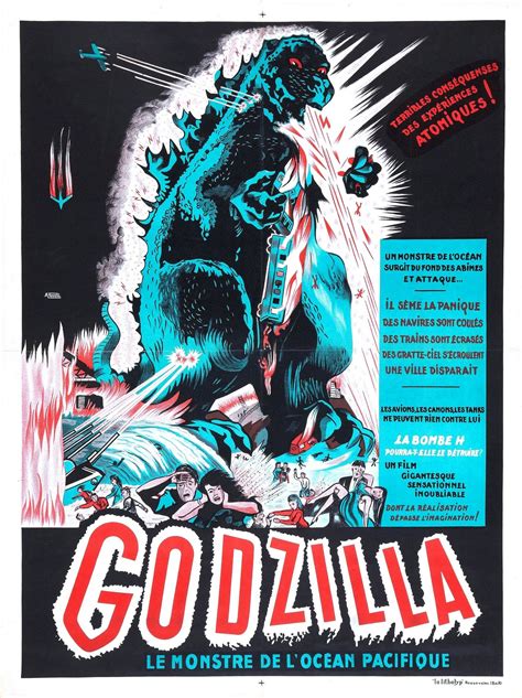 The Cathode Ray Mission: Hump Day Posters: Godzilla (Gojira) (1954)