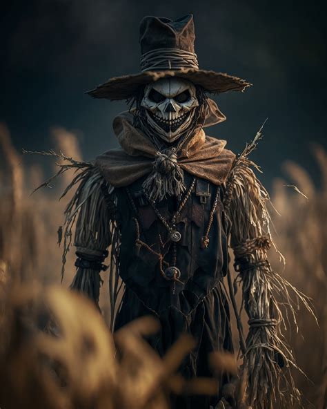 Evil Scarecrow Art